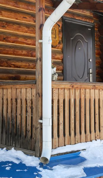 Cost of Porch Downspout Installation in Waukesha