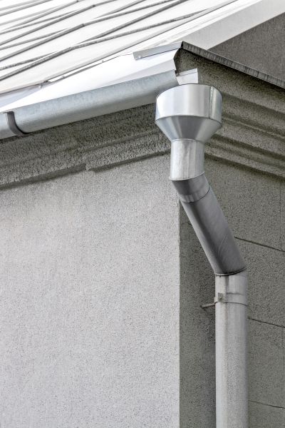 Galvanized Gutter Installation in Waukesha