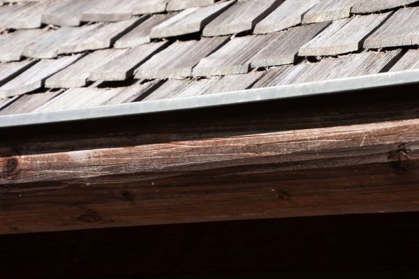 Wood Rain Gutter Installation in Waukesha