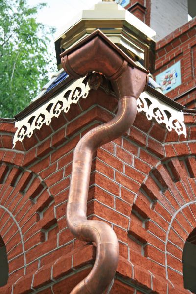 Church Downspout Installation in Waukesha
