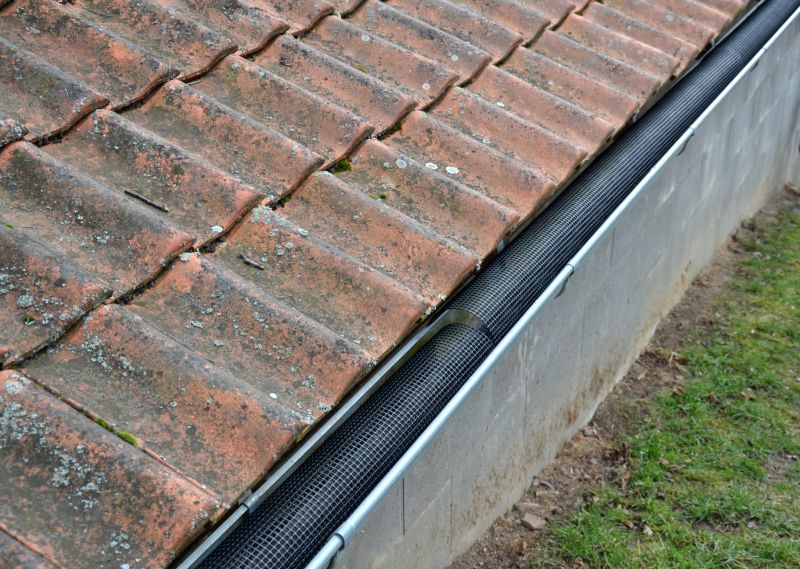 Covered Gutter Installation