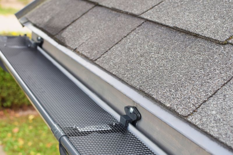 Close-up of Gutter Cover Attachment